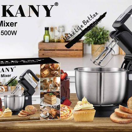 Міксер стаціонарний з чашею із нержавіючої сталі Sokany CX-6652