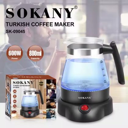 Кавоварка електрична турка для кави SOKANY SK-09045 800мл