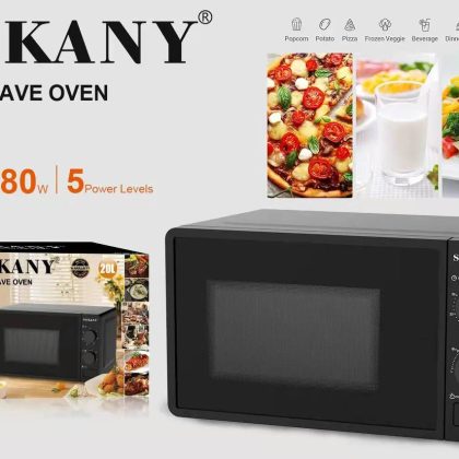 Мікрохвильова піч Sokany SK-439 1280 Вт, 20 л