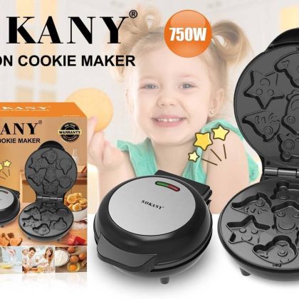 Міні-вафельниця Sokany SK-08081 Animal потужністю 750 Вт