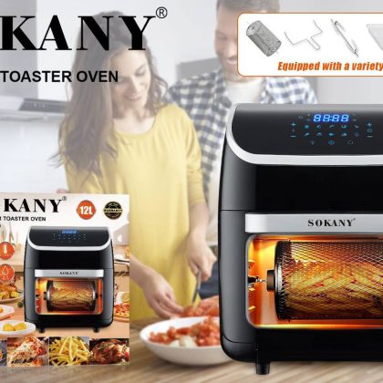 Мультипіч електричний Sokany SK-ZG-8039 температура до 230 С захист від перегріву 2500 Вт 12 л