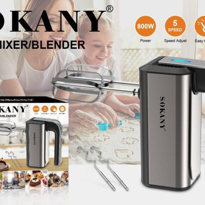 Міксер ручний із двома насадками SOKANY - CX-6651 800 Вт