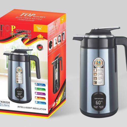 Електричний чайник 3л TK00226  220w Блакитний