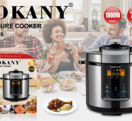 Мультиварка-скороварка Sokany SK-07055 7л