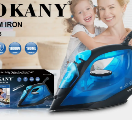 Праска парова SOKANY SK-11005 1600 Вт 190 мл з керамічною підошвою